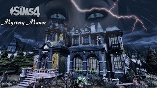 Mystery Manor with Story • Collab with Simstopia | Stop Motion + Machinima | No CC | THE SIMS 4