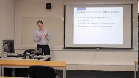 Studies of Human Ageing by Dr  Neil Pendleton  - M...