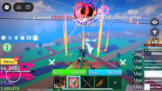 🐲 Dragon West Spam Is Still Good ? Bounty Hunting Blox Fruits PvP Roblox  screenshot 4