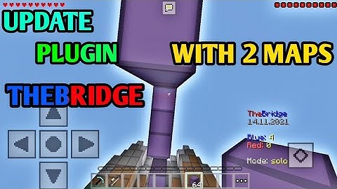 MINECRAFT McPe 0.14.X UPDATE PLUGIN THE BRIDGE WITH MAPS WORK IN ALL SERVERS 0.14.X And 0.15.10
