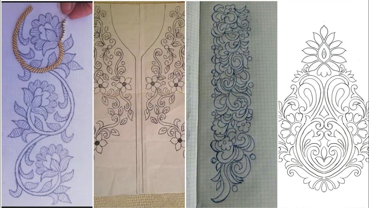 اخر ماكين في رشمات طرز رباطي وتنبات 2021 2022 موديلات رائعة