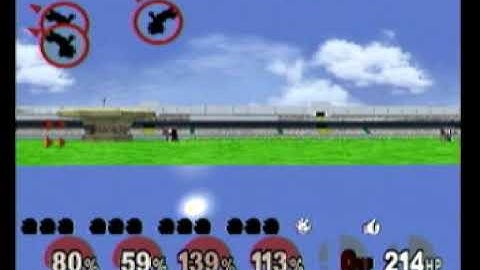 Super Smash Bros Melee CrazyMod - Gameplay # (Dark 4 Mario Bros vs. Master Hand and Crazy Hand)