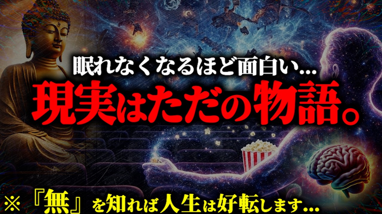 ※あなたの悩みは『脳が作った物語』だった...科学と仏教が到達した「無」が最強である理由とは?【総集編 人生を変える究極の法則 潜在意識】