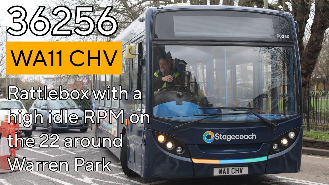 Rattlebox! Stagecoach South 36256 (WA11 CHV) on the 22 to Warren Park 20/02/26