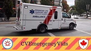 *New Unit* BC Ambulance 63543 ALS Responding Code 3