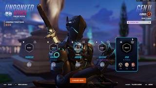 Genji Gameplay (Lofi Music - No Commentary) Overwatch (PC 1440p 60fps)