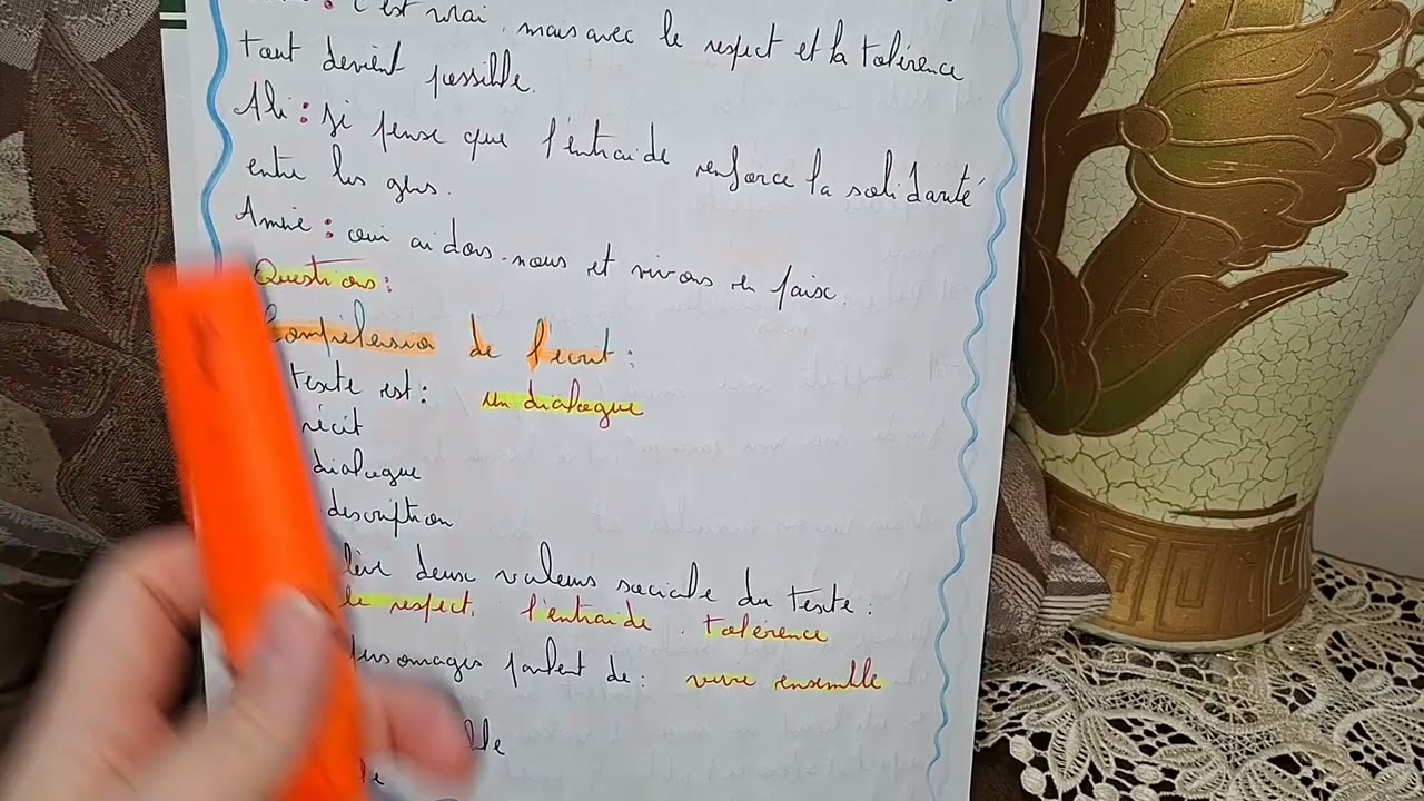 🚀فرض الفصل الثاني لتلاميذ السنة الرابعة متوسط 👌❣️