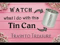 Trash to Treasure Floral Easter Spring Centerpiece