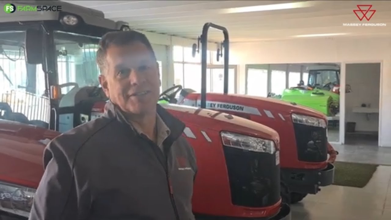 Massey Ferguson dealership tour in Stellenbosch at Van Breda in the Western Cape.
