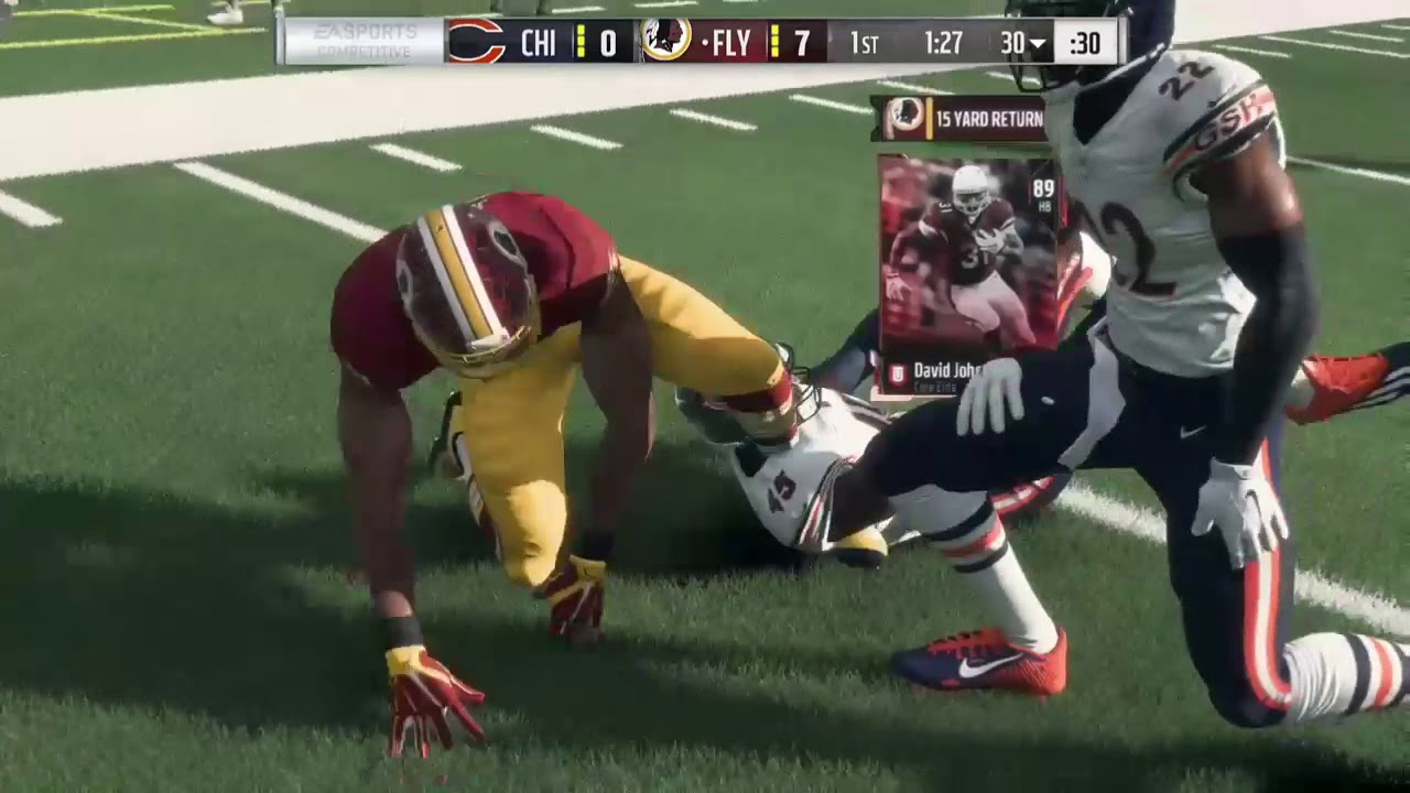 BEST RB IN MADDEN 18! TOO OP! 89 DAVID JOHNSON