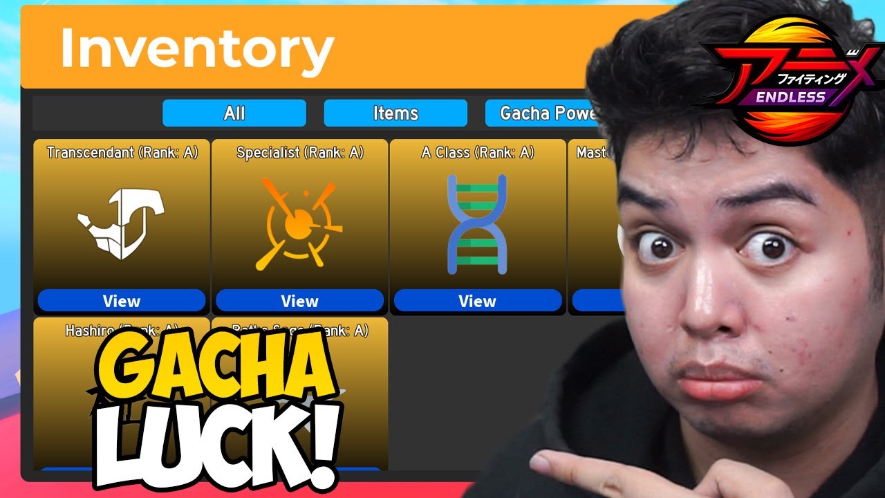 Anime Fighting Simulator Endless - GETTING ALL THE GACHA STAT BOOSTER!