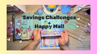 ✨Mini Happy Mail +Savings Challenges⭐|