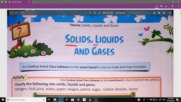 Solid Liquid & Gasses | part 1 | chapter 7 | class 5