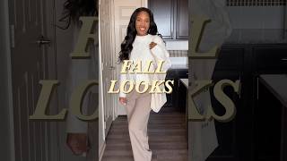 Fall outfits wearing Abercrombie &amp; Fitch 🍂 Which look is YOUR favorite?! #grwm #abercrombiehaul