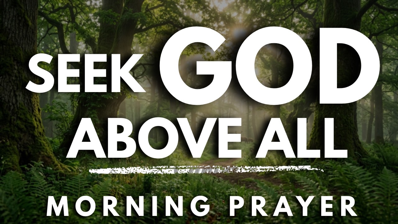 ⁣Jesus, Teach My Heart to Desire You Above All | A Powerful Prayer to Put God First | Morning Prayer