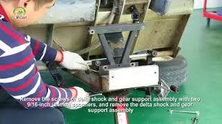 Golf Cart Club Car DS Front Leaf Spring Installation Video