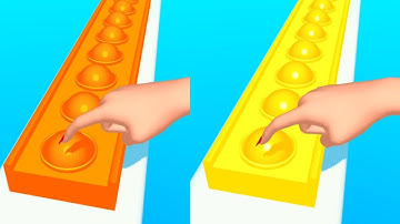 Pop Run! Very satisfying and relaxing sounds ASMR slicing game