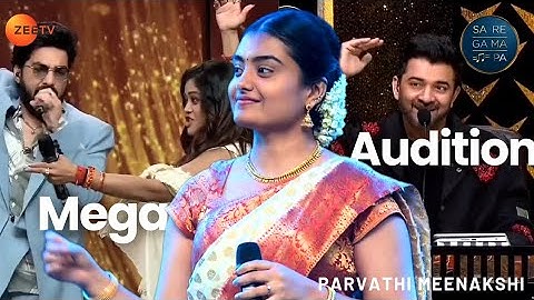 Parvathi Meenakshi | Saregamapa 2024 | Mega Auditions | Chanda Re