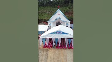 Nhà thờ tin lành Bon Bu Prâng. Xã Quảng Trực.  Tuy Đức. DakNong