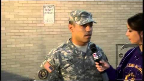 WIU ROTC cadets spring off of buildings