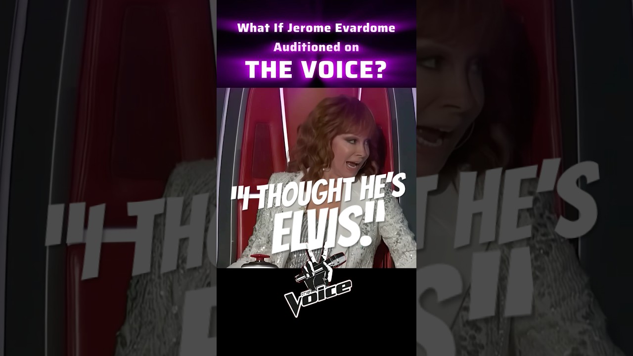 “What If Jerome Evardome Auditioned on The Voice? Elvis Lives!” bekijken op YouTube “What If Jerome Evardome Auditioned on The Voice? Elvis Lives!” bekijken op YouTube
