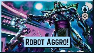 Mono Blue Artifact Aggro! 🤖 | TMNT Standard! | MTG Arena