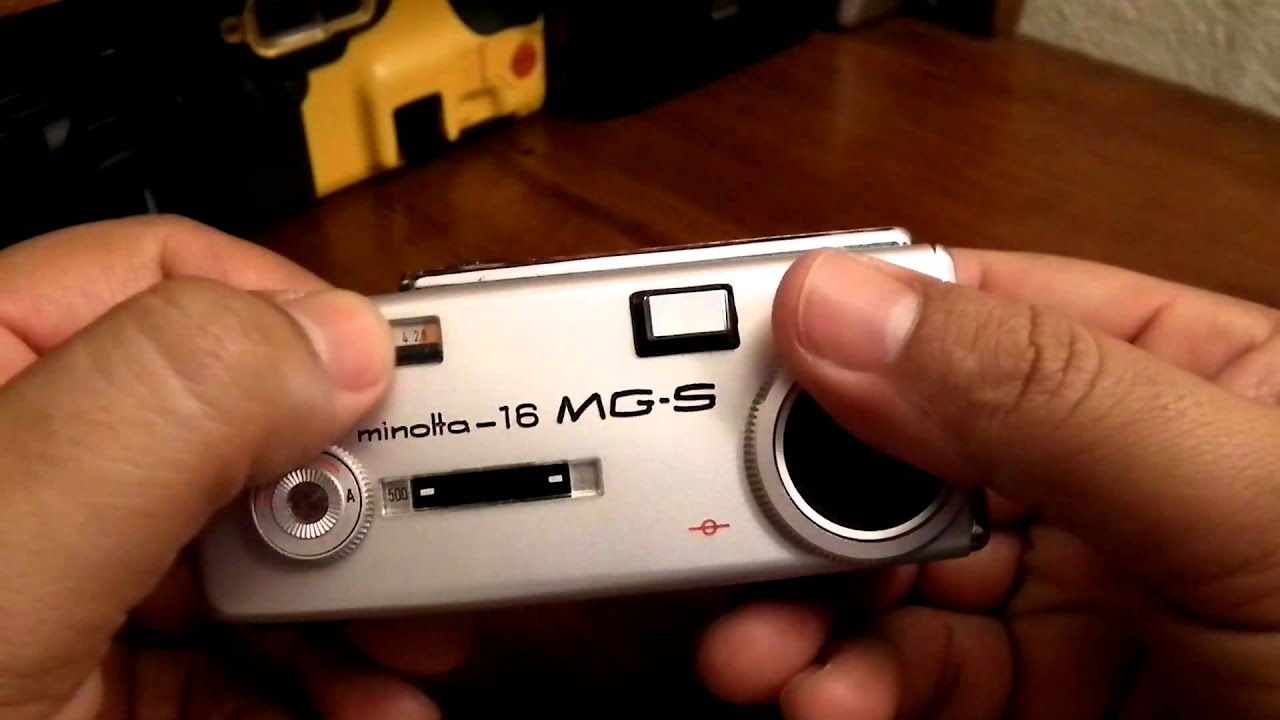 Minolta 16 MG-S film. - YouTube