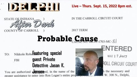 Probable Cause #Delphi Mononhighbridge