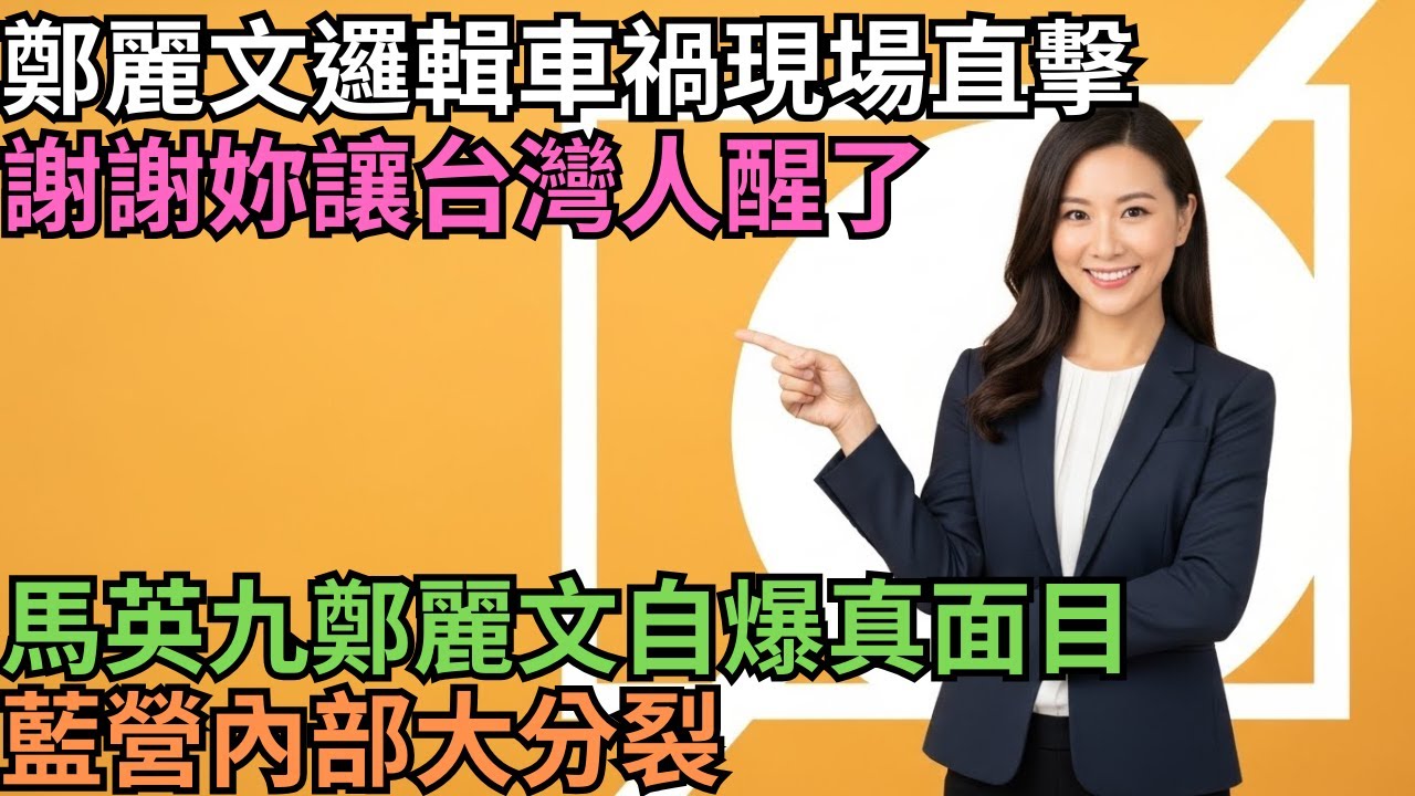 【震撼】國民黨不演了？鄭麗文公然洗白普丁！寶杰哥氣到跳船，藍營內部大崩潰！