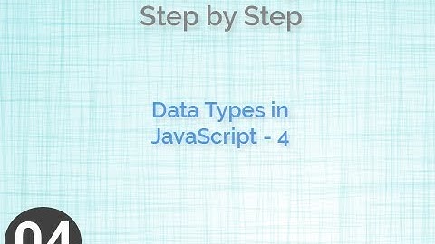 JavaScript Data Types - Primitive and Non Primitive Data Type