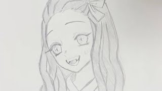 【鬼滅の刃】竈門禰豆子を描いてみた drawing Demon Slayer Kimetsu No Yaiba Nezuko Kamado