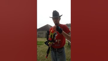 NERF SNIPER INTO NERF SHOTGUN