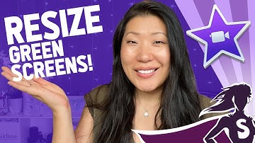How to Resize Green Screen in iMovie | iMovie Made Easy