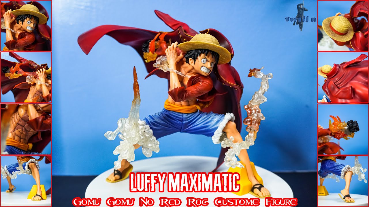 LUFFY RED ROCK FIGURE ONE PIECE - Animes-Figures