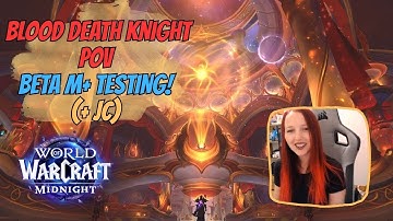 Midnight Beta | Blood DK M+ Testing + New Jewelcrafting Preview