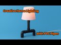 DIY Aesthetic Lamp From Simple Materials | Budget-Friendly Craft.