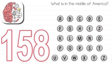 Brain Test Level 158 Walkthrough