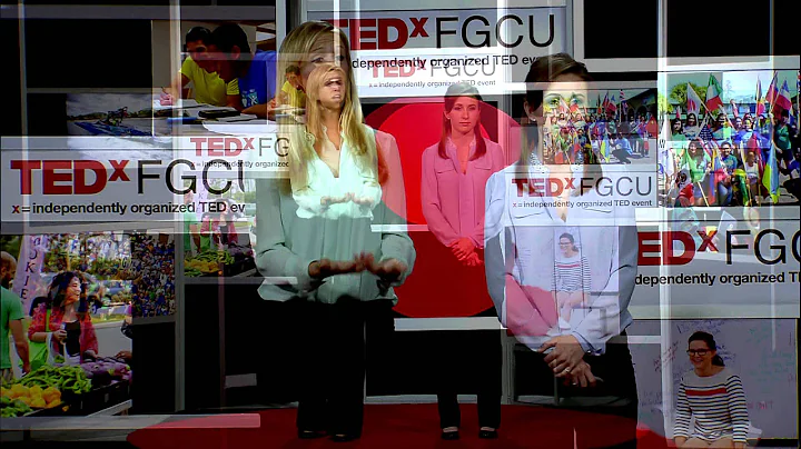 Braving the shave: Catherine & Claire Gorman at TEDxFGCU