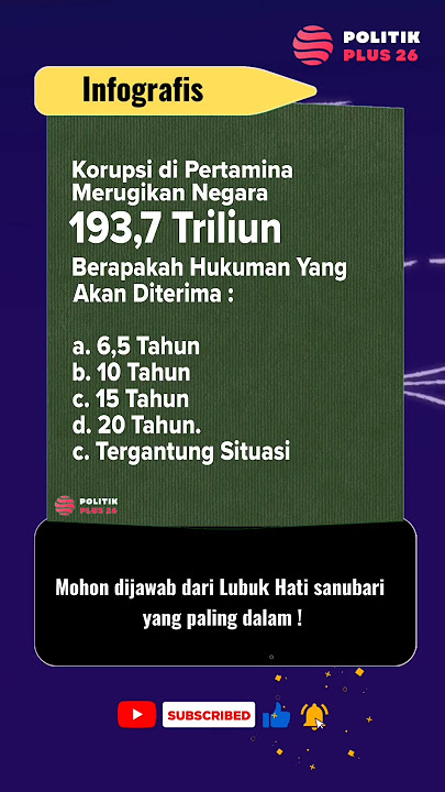 Mohon dijawab dari lubuk hati sanubari paling dalam #shorts #pertamina  #korupsi