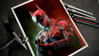 Drawing The Batman 2022- Robert Pattinson