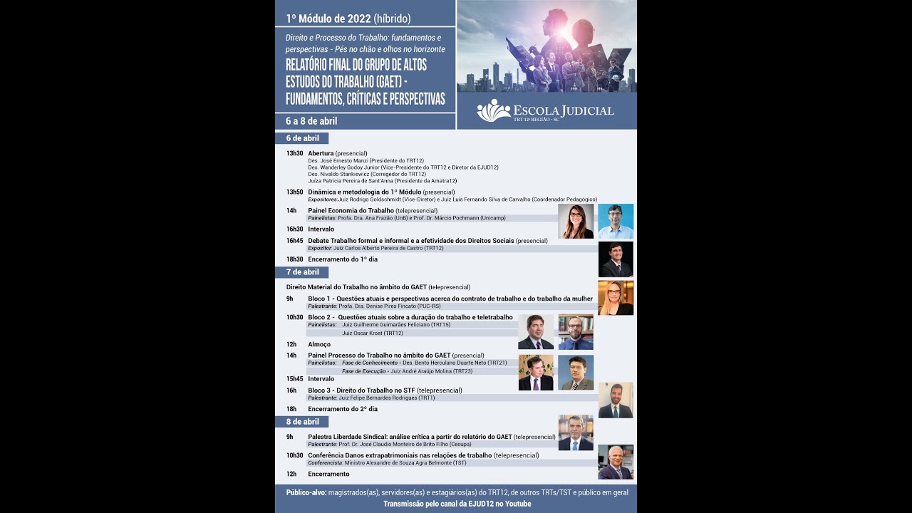 1º Módulo 2022_Híbrido_Direito e Processo do Trabalho: Fundamentos e perspectivas_07abr22_2