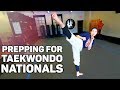 5 Weeks Until AAU Nationals! | TKD Training