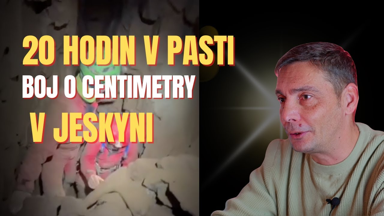 Odstřelování skály uvnitř jeskyně je něco speciálního: Zpověď zachraňujícího hasiče