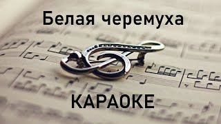 Белая черемуха. Караоке.