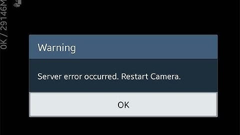 Samsung J320f Camera Server Error Fix 100000%