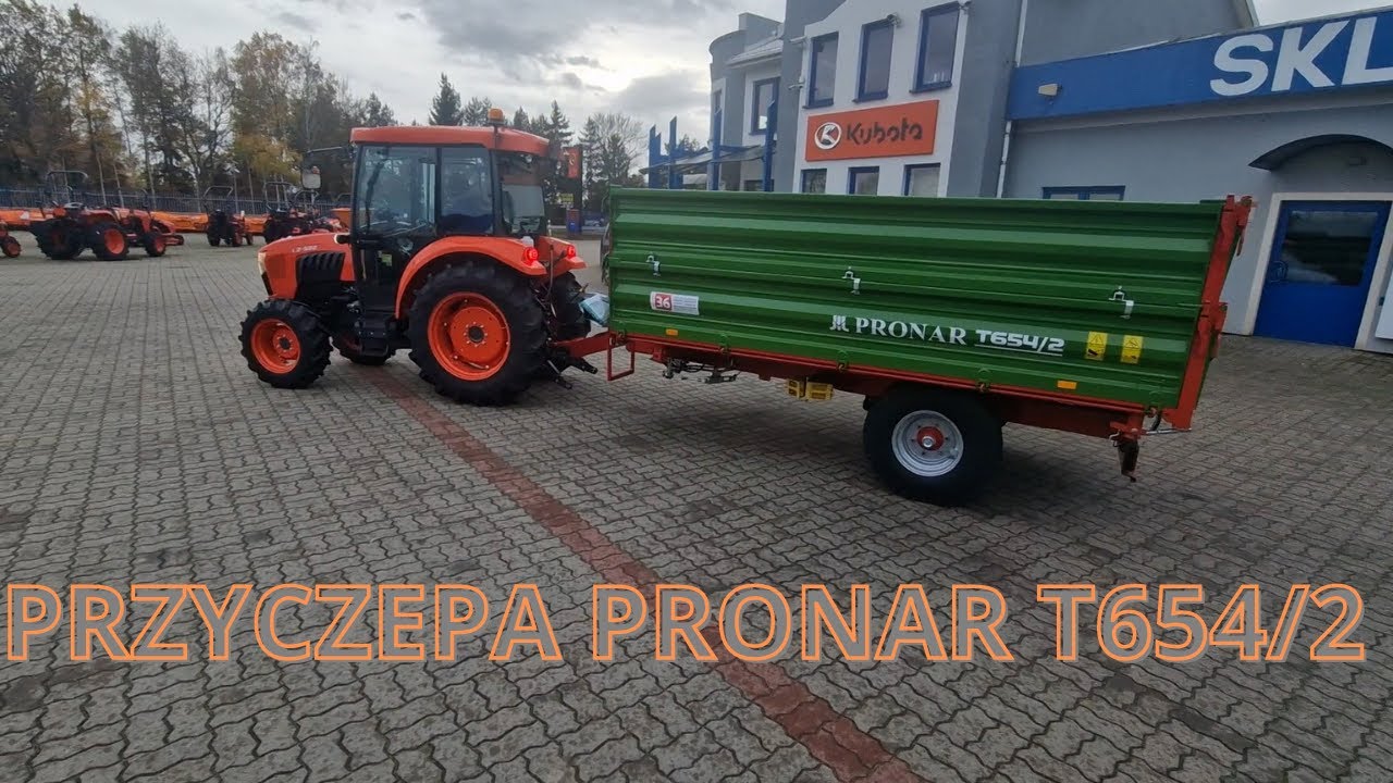 Pronar T654/2 w komunalnej wersji | Rolmech