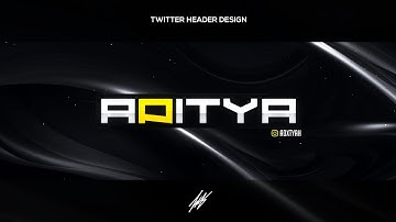 PS Touch Speedart | Twitter header- Adxtyah
