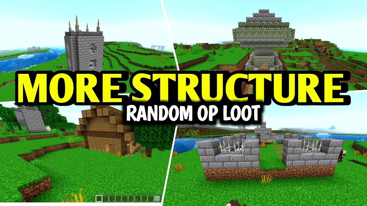 More Structure Hunt Addon For MCPE/Bedrock Edition 1.19.20/1.20.12 ...