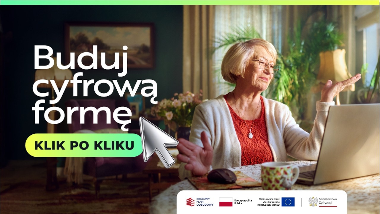 Ministerstwo Cyfryzacji — Ministerstwo Cyfryzacji — Buduj cyfrową formę klik po kliku (YouTube video ad)