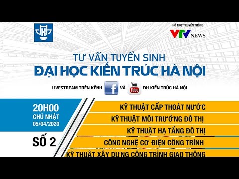 Video [LIVE] Tư vấn tuyển sinh A00, A01, B00, D07 Khoa Kỹ... - youtube